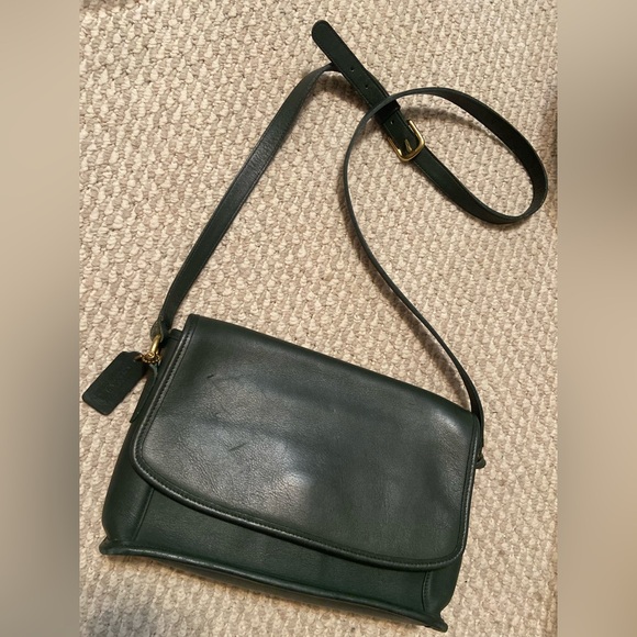 Coach Handbags - Vintage Coach Ritchie Crossbody Shoulder Bag 9937 (Green) BRAND NEW